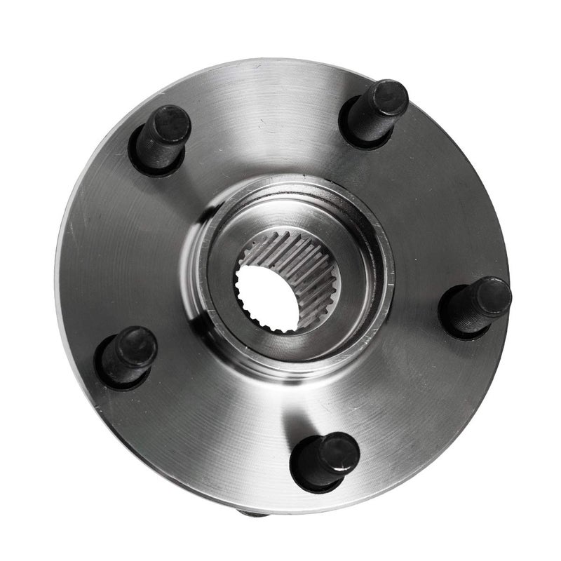 AUQDD Front Wheel Hub and Bearing Assembly Compatible With 2004 05 06 07 08 2009 Toyota Prius AUQDD 513265 x2 (Pair) [5 Lug Hub] - Image 5
